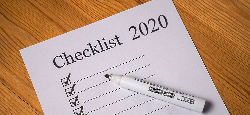 Financial Well Being – The 2020 New Year Checklist